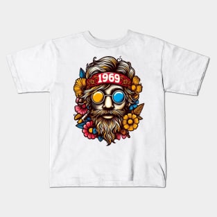 hippie woodstock 1969 Kids T-Shirt